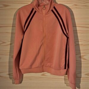 Sport Pink Burgundy Zip Up Jacket